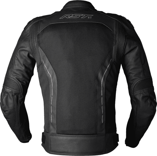 RST-S-1-Mesh-CE-Men's-Motorcycle-Leather-Jacket-back-view