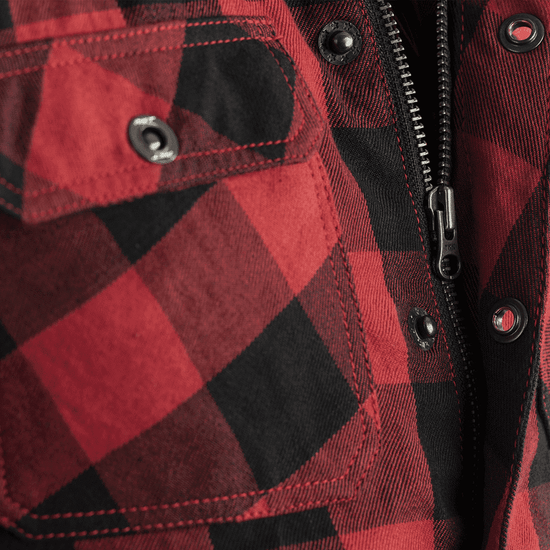 RST-Kevlar-Lumerjack-CE-Men's-Textile-Riding-Shirt-Red-detail