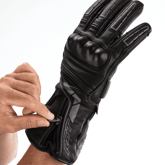 RST-Storm-2-CE-Men's-Waterproof-Motorcycle-Leather-Gloves-pic