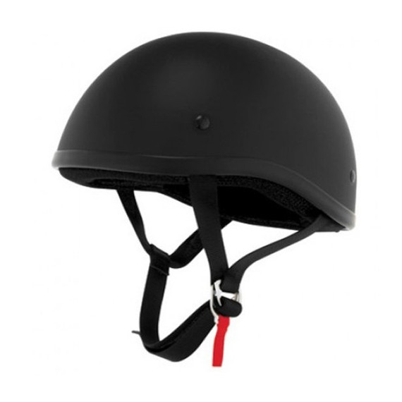 Skid Lid Original Flat Black Half Helmet