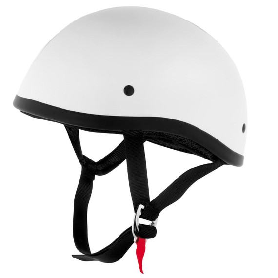 Skid Lid Original White Half Helmet