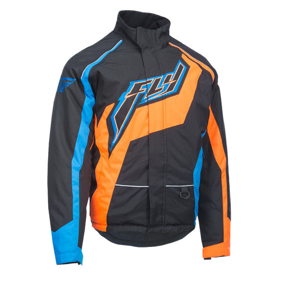 Fly Outpost Jacket-Black/Orange