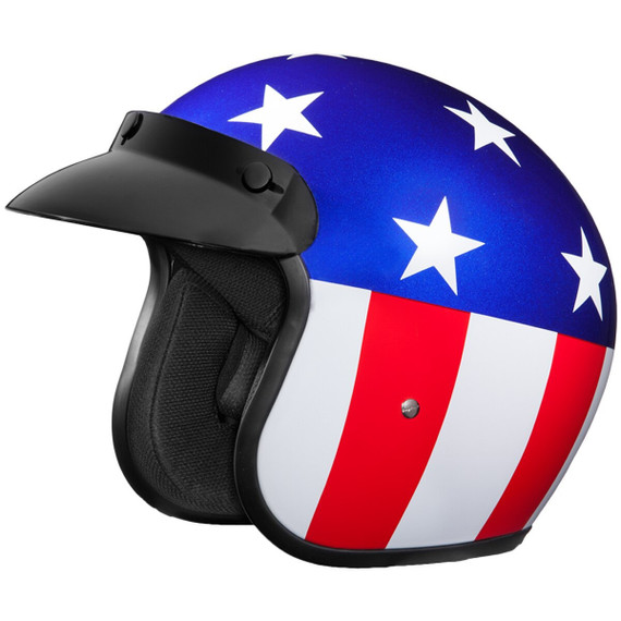 Daytona Cruiser Captain America Helmet