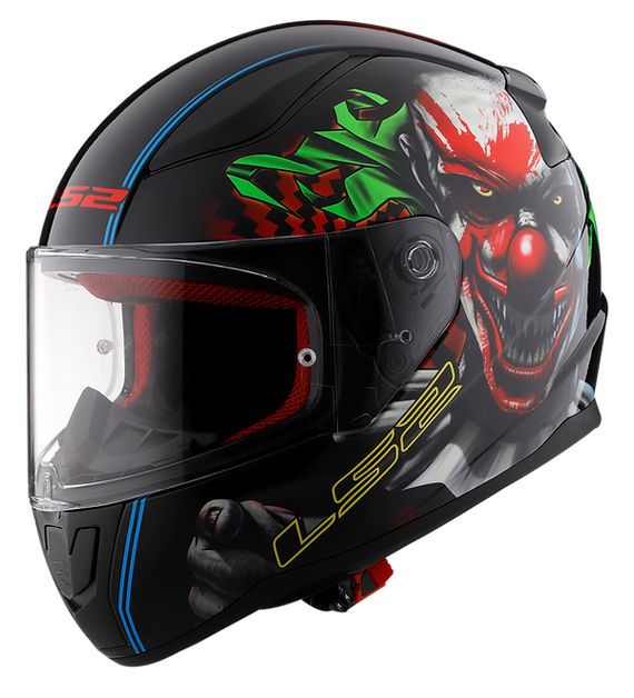 LS2 Rapid Happy Dream Glow In The Dark Helmet