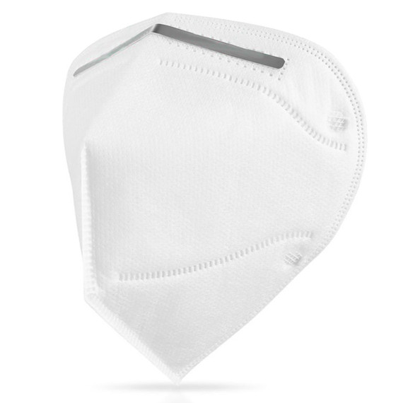 KN95 Anti Air Pollution Face Mask With 95% 0.3 Microns Particulate Filtration