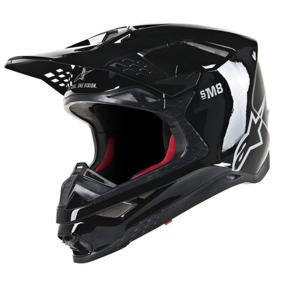 Alpinestars Supertech M8 Helmet-Black