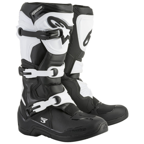 Alpinestars Tech 3 Boots-Black/White