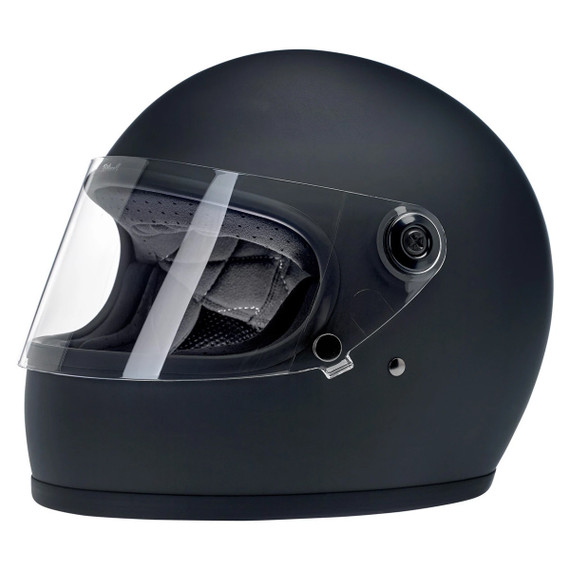 Biltwell Gringo S ECE Flat Black Helmet