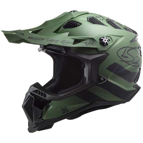 LS2 Subverter Evo Cargo Helmet-Army Green