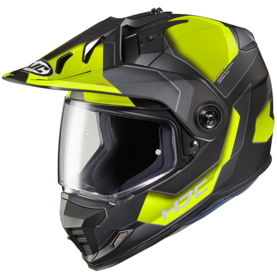 HJC DS-X1 Synergy Dual Sport Helmet - Hi-Viz