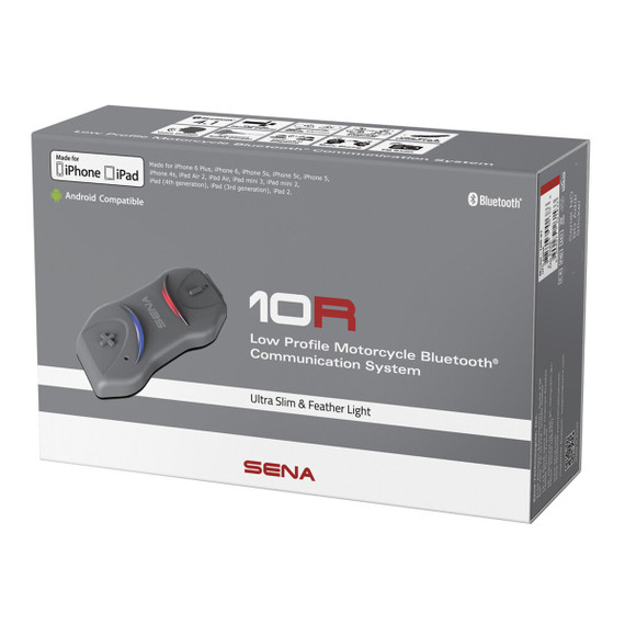 Sena 10R Low Profile Headset with Intercom Dual