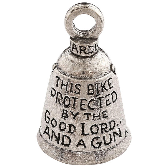 Biker Motorcycle Bells - Guardian Bell This Bike Protected By The Good Lord