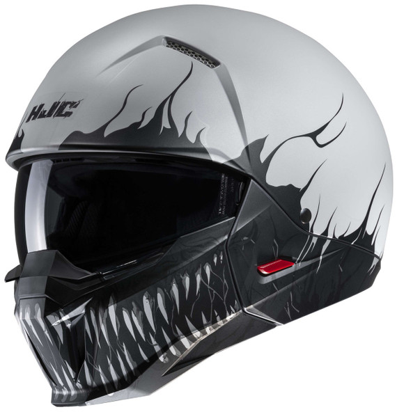 HJC-i20-SCRAW-Open-Face-Motorcycle-Helmet-Black/Grey-Main