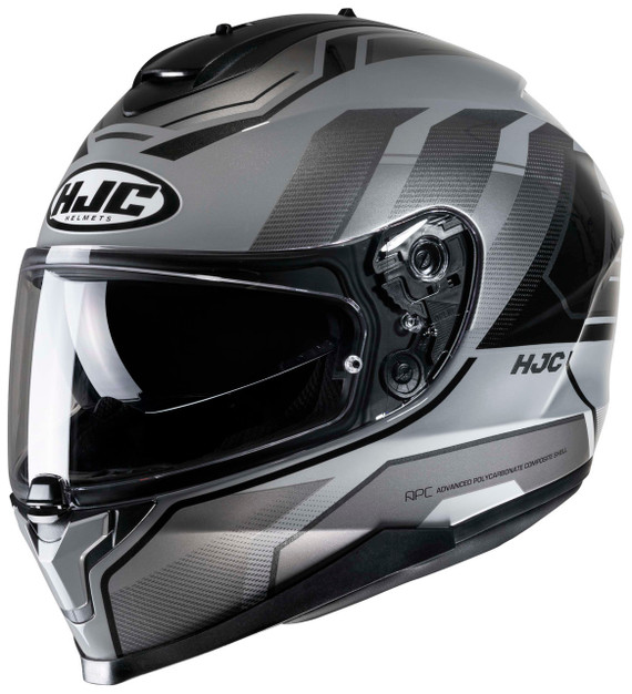 HJC-C70-NIAN-Full-Face-Motorcycle-Helmet-Black/Grey-Main