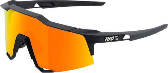 100%-Speedcraft-Performance-Motorcycle-Riding-Sunglasses-Black/Red-Main