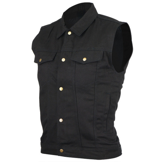 Jafrum-Mens-Black-Denim-Jean-Vest-main