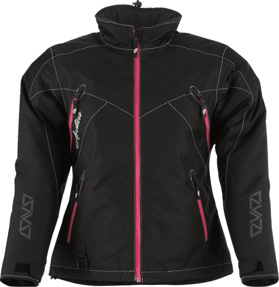 Arctiva-Womens-Pivot-6-Snow-Jacket-black-pink-main