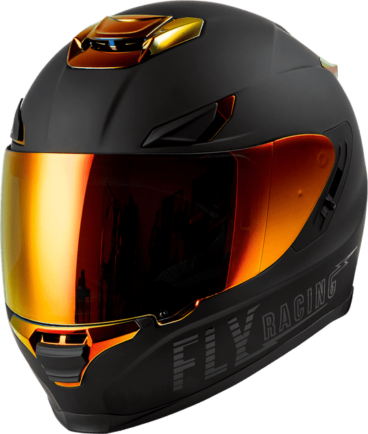 Fly-Racing-Sentinel-Recon-Matte-Black-Fire-Chrome-Full-Face-Motorcycle-Helmet-main