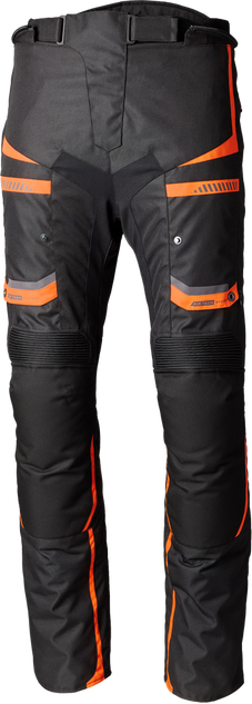 RST-Maverick-EVO-CE-Men's-Motorcycle-Textile-Pants-Black-Orange-Main