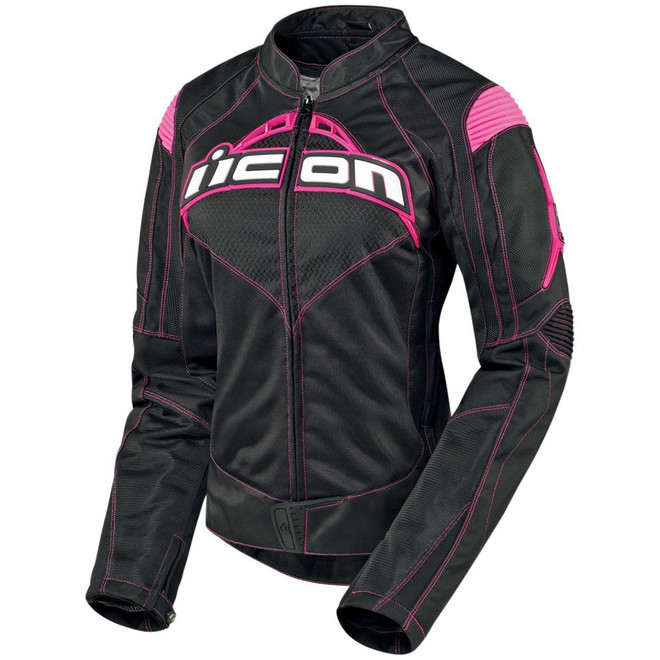 Icon Women's Black Contra Jacket (NIOP)