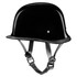 Daytona German Half Helmet - Gloss Black