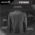 Highway 21 Primer Leather Motorcycle Jacket - Infographics