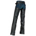 Z1R Women's Sabot Leather Chaps - Back View