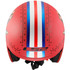 LS2 Spitfire Spark Helmet-Flat Red-Top-View