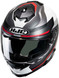 HJC-i71-NIOR-Full-Face-Motorcycle-Helmet-Grey/Red-Top-View