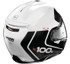 Nolan-N100-5-Plus-Distinctive-Modular-Motorcycle-Helmet-Black-White-Rear-View