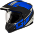 Gmax-GM-11-Decima-Matte Black-Blue-Full-Face-Motorcycle-Helmet-main