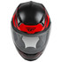 Fly Revolt Rush Helmet-Black/Red-Front-View