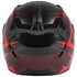 Fly Revolt Rush Helmet-Black/Red-Back-View