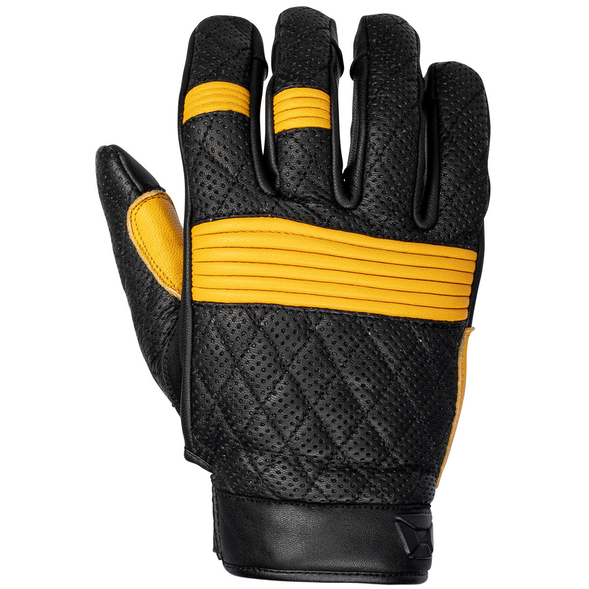 Cortech DX 3 Mens Street Motorcycle Gloves Black/Yellow/10 Large 8313-0303-06 