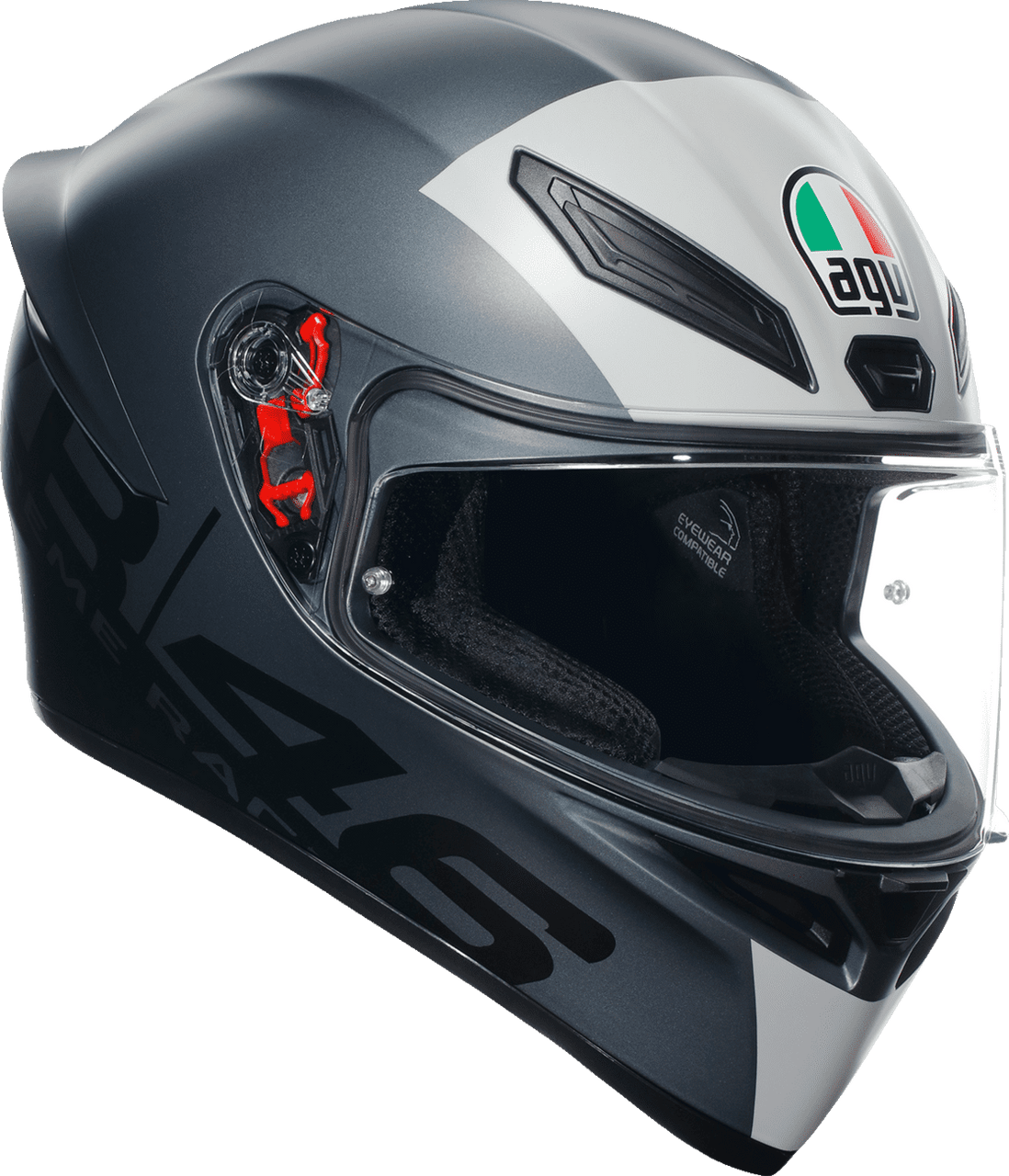 Racing World - RESTOCK! AGV K1 Solid Black Helmet Aerodynamic