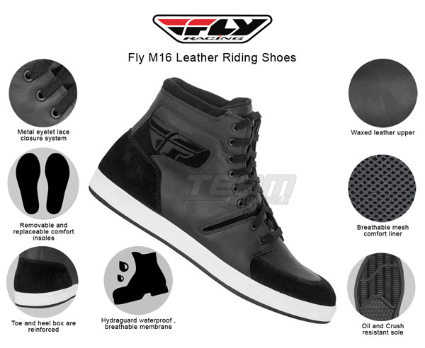 fly m16 waterproof riding shoes