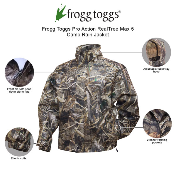 Other Hunting Clothing Accs Frogg Toggs Classic Pro Action Realtree Max 4 Waterproof Hunting Pants New 3xl Sporting Goods