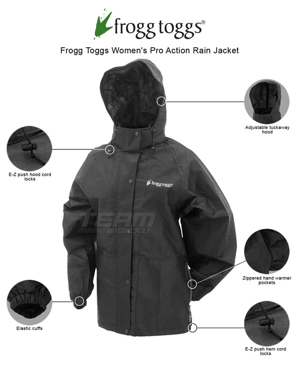 Frogg Toggs® Men's Pro Action Hooded Waterproof Jacket