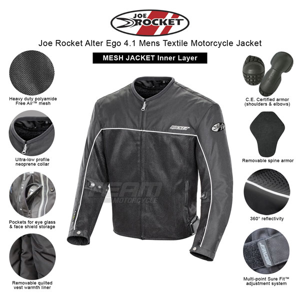 JOE ROCKET MEN'S ALTER EGO 15.0 JACKET — Driven Powersports Inc.