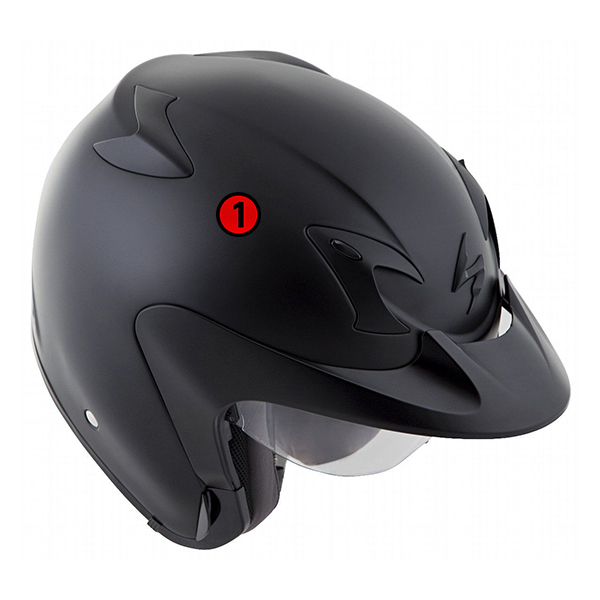 scorpion helmet Advanced LG® polycarbonate shell