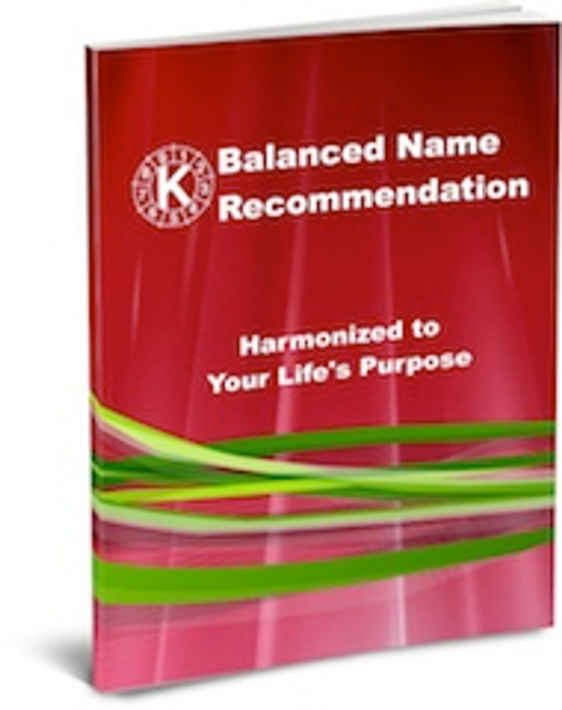 Balanced Name Recommendation - Adult - Best Choice Package with Online Course, Cycle Charts, and Consultation