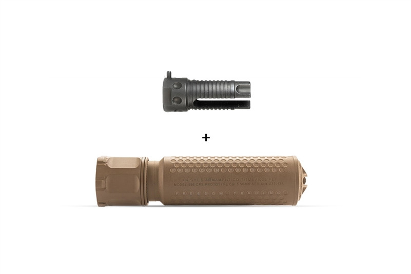 Knights Armament QDC/CRS-PRT 5.56 Suppressor | FDE | Freedom Trading