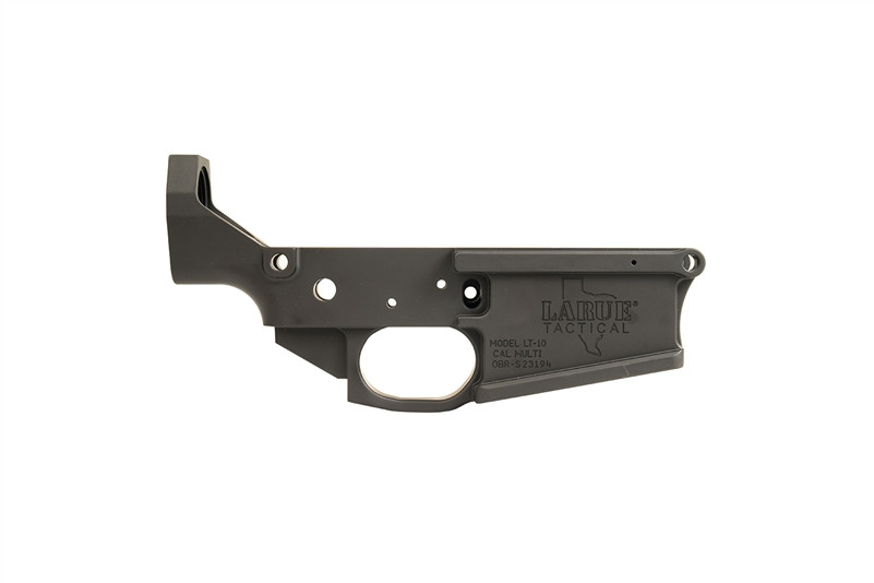 LaRue Tactical LT-10 Stripped Lower Receiver | 7.62 | Black