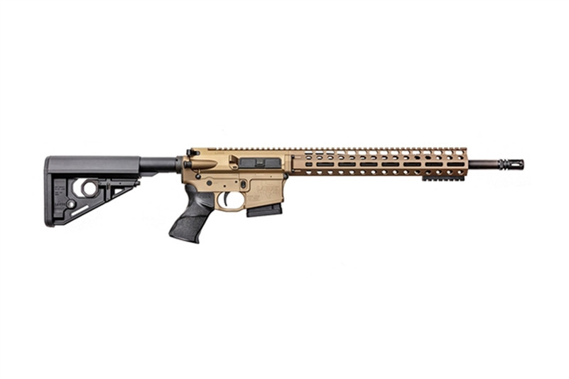 LaRue Tactical Black & Tan Rifle | 5.56 NATO | 16.1