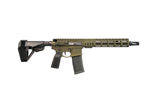 SONS OF LIBERTY GUN WORKS 11.5" MK1 CAR P3 BARREL PISTOL - ANODOZED OD GREEN