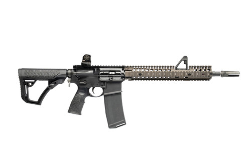 DANIEL DEFENSE CUSTOM DDM4 RIS FSP WITH SUREFIRE 3 PRONG PINNED AND WELDED