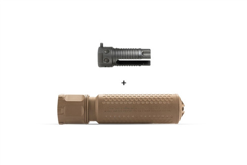 Knights Armament QDC/CRS-PRG 7.62 Suppressor | FDE | Freedom Trading