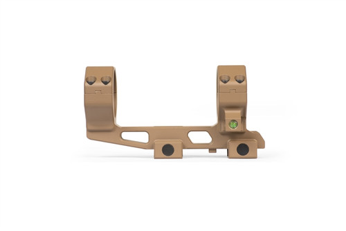 RUFF'S PRECISION BRAVO SERIES CANTILEVER 30MM  - INTEGRATED CO-LINEAR BUBBLE LEVEL - FDE