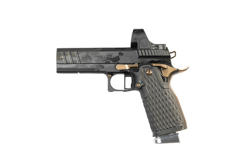 INFINITY FIREARMS ELEVATED AIR PISTOL WITH TRIJICON SRO
