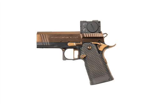 INFINITY FIREARMS XCELERATOR XPRESS PISTOL WITH AIMPOINT ACRO P-2